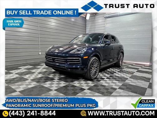 2020 Porsche Cayenne S
