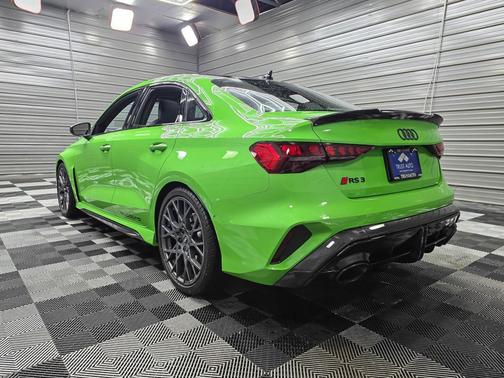 Kyalami Green 2025 Audi RS 3 2.5 TFSI AWD Luxury Sedan w/Dynamic Plus/Carbon/Technology Pkgs
