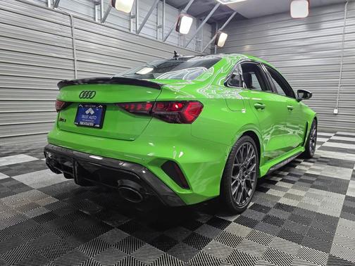 Kyalami Green 2025 Audi RS 3 2.5 TFSI AWD Luxury Sedan w/Dynamic Plus/Carbon/Technology Pkgs