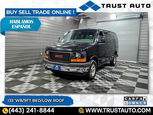 2014 GMC Savana 2500 Work Van