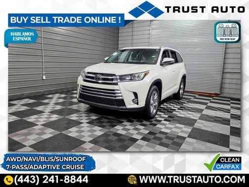 2017 Toyota Highlander Limited Platinum