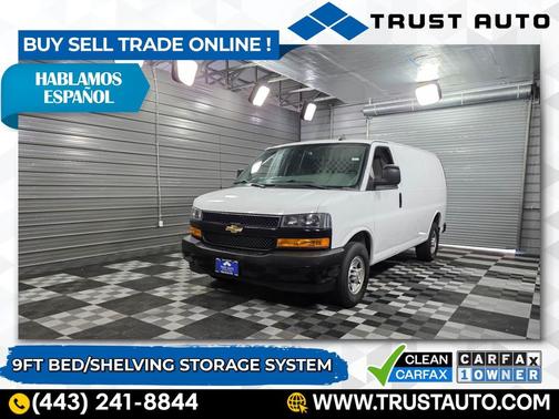 2020 Chevrolet Express 2500 135''WB Low Roof Minivan/Van w/Shelving Storage System