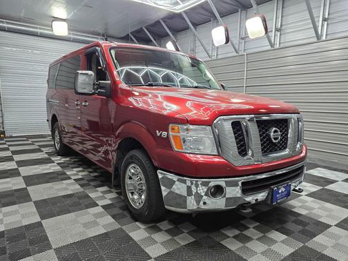 Cayenne Red Metallic 2016 Nissan NV Passenger NV3500 HD S V8
