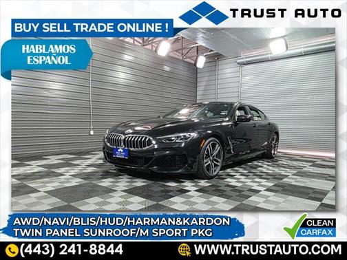 2020 BMW 840 Gran Coupe 840i xDrive Gran Coupe AWD w/M-Sport Pkg