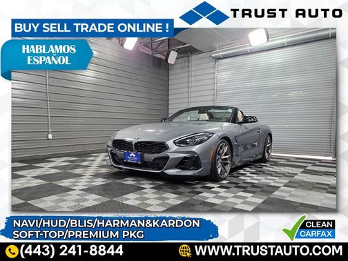 2023 BMW Z4 M40i Soft-Top Luxury Convertible
