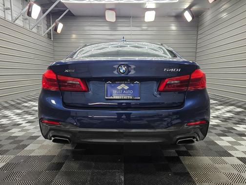 Mediterranean Blue Metallic 2019 BMW 540 i xDrive