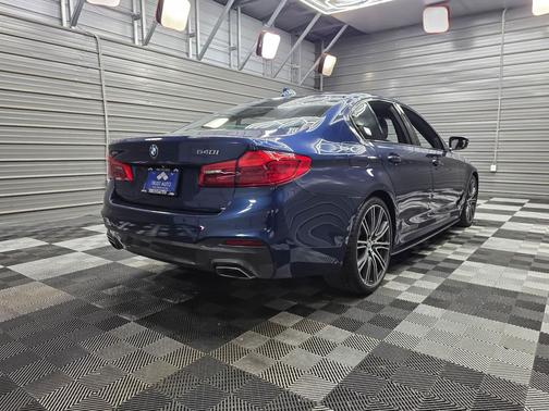Mediterranean Blue Metallic 2019 BMW 540 i xDrive