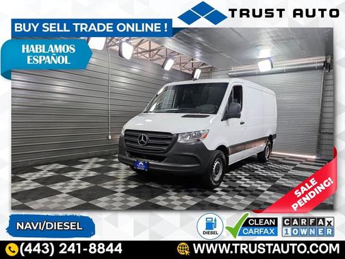 2022 Mercedes-Benz Sprinter 2500 Standard Roof