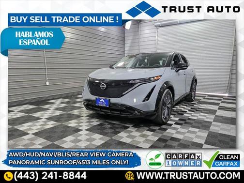 2023 Nissan ARIYA PLATINUM+ e-4ORCE AWD Electric Luxury SUV
