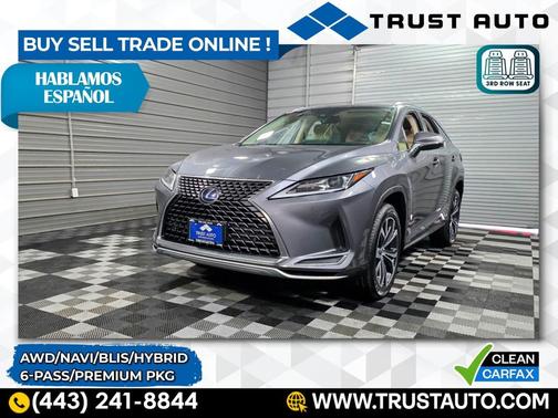 2021 Lexus RX 450hL Premium