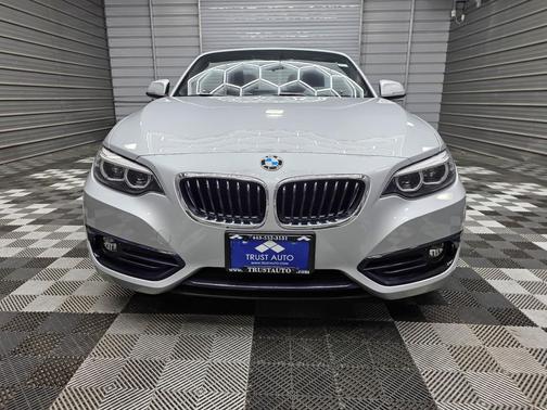 Glacier Silver Metallic 2018 BMW 230 xDrive