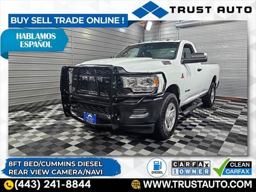 2022 RAM 2500 Tradesman Regular Cab RWD 8FT Bed Cummins Diesel Pickup Truck
