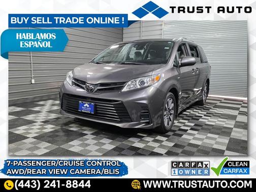 2020 Toyota Sienna LE