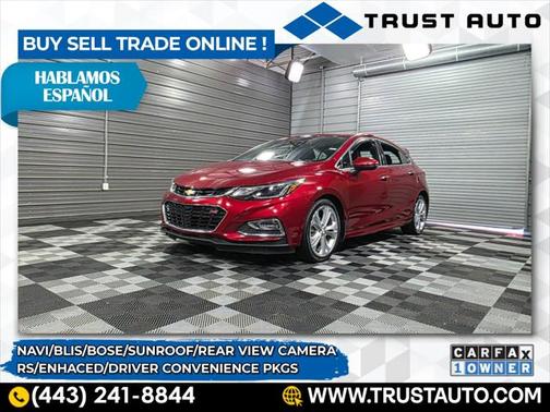 2018 Chevrolet Cruze Premier