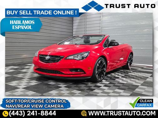 2017 Buick Cascada Sport Touring Soft-Top Convertible