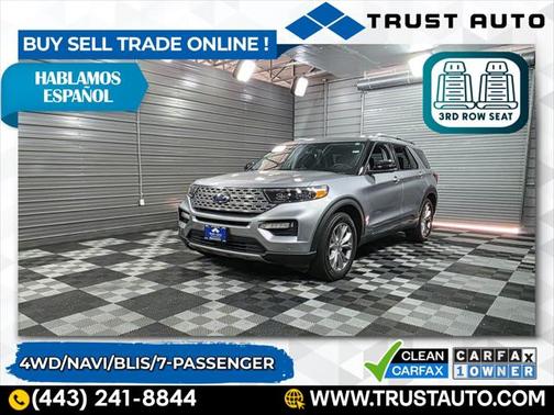 2021 Ford Explorer Limited 4WD 7-Passenger SUV