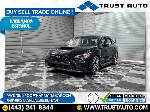 2020 Subaru WRX STI Limited