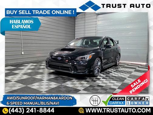 2020 Subaru WRX STI Limited
