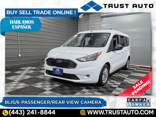 2022 Ford Transit Connect XLT w/Rear Liftgate