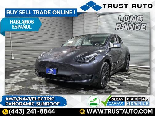 2025 Tesla Model Y Long Range AWD Electric SUV