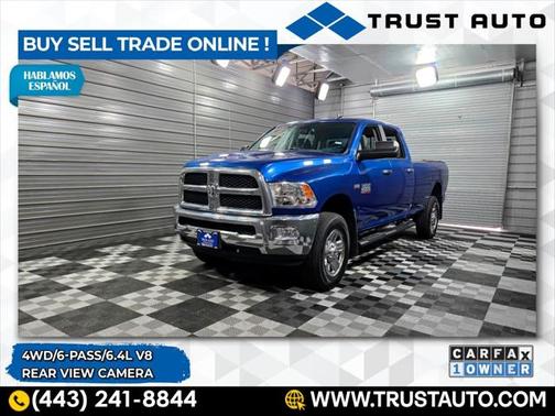 2018 RAM 2500 SLT 4WD Crew Cab 8ft Long Bed 5.7L V8 HEMI Pickup Truck
