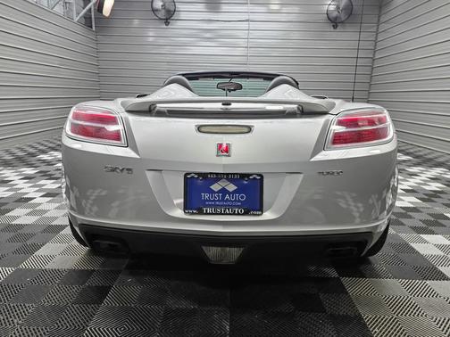 Silver Pearl 2008 Saturn Sky Red Line 5-Speed Manual Soft-Top Convertible Coupe
