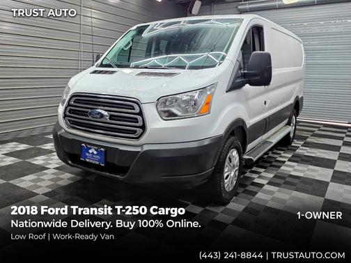 Oxford White 2018 Ford Transit-250 Base
