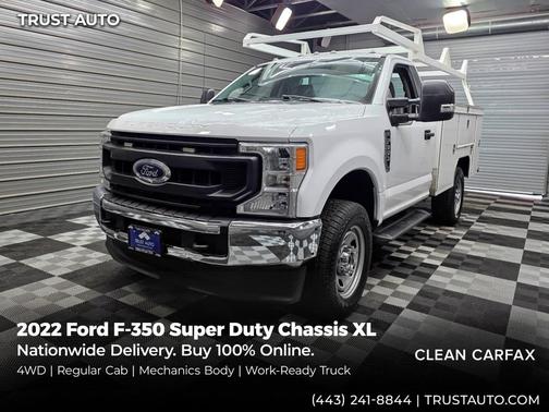 Oxford White 2022 Ford F-350 XL