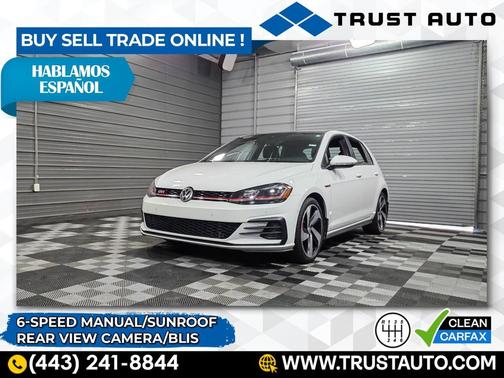 2019 Volkswagen Golf GTI 2.0T S 4-Door
