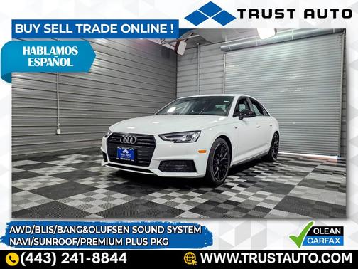 2018 Audi A4 2.0T Tech Premium