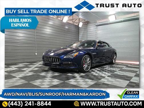 2020 Maserati Quattroporte S Q4 GranLusso AWD Luxury Sedan