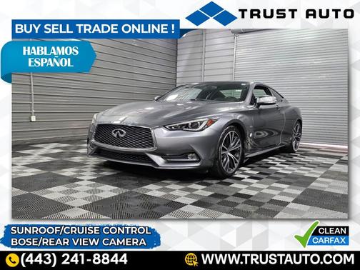 2018 INFINITI Q60 3.0T LUXE