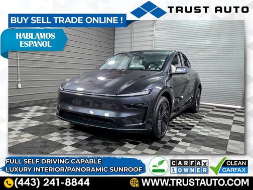 2026 Tesla Model Y Long Range Electric Luxury SUV