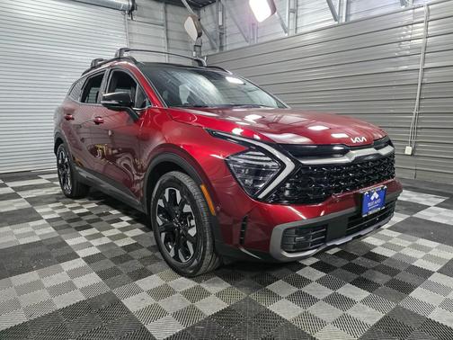 Dawning Red 2024 Kia Sportage X-Line