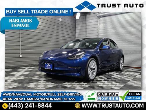 2021 Tesla Model 3 Long Range