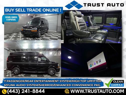 2018 Chevrolet Express 2500 135''WB High-Top Sherrod Luxury Upfitter Conversion Minivan/Van