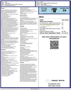 2024 Chevrolet Equinox EV RS