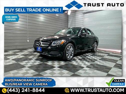 2017 Mercedes-Benz C-Class C 300 4MATIC