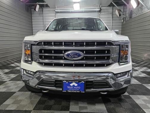Star White Metallic Tri-Coat 2021 Ford F-150 Lariat