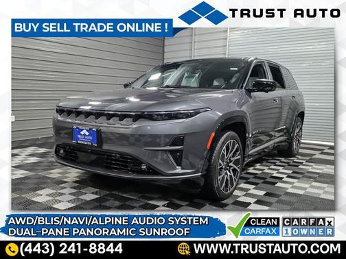 2025 Jeep Wagoneer S Limited 4WD Electric Luxury SUV