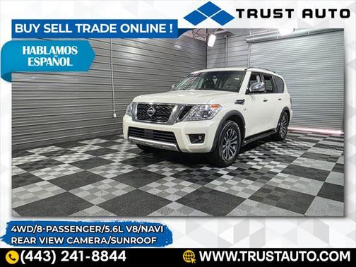 2017 Nissan Armada SL 4WD 8-Passenger 5.6L V8 Luxury SUV