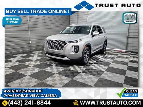 2022 Hyundai PALISADE SEL AWD 7-Passenger SUV