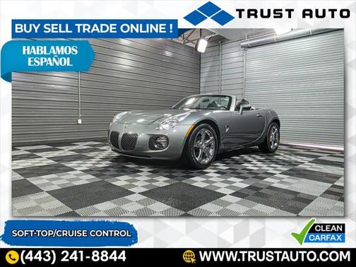 2007 Pontiac Solstice GXP Soft-Top Convertible