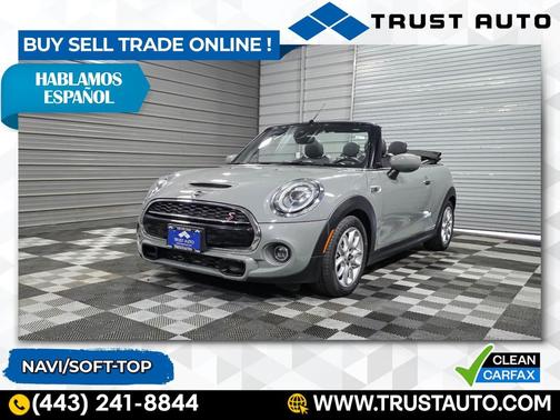 2020 MINI Convertible S Soft-Top Convertible