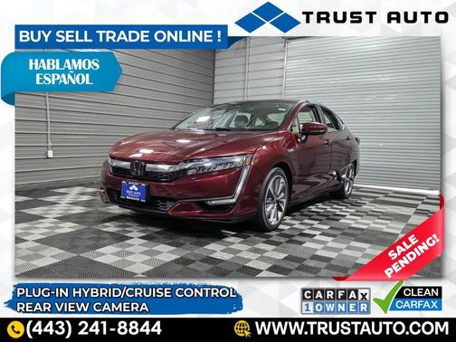 2021 Honda Clarity Plug-In Hybrid Touring Plug-In Hybrid Sedan