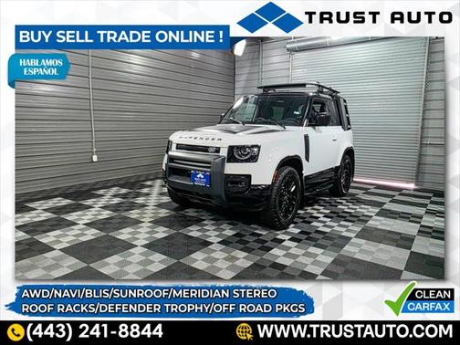 2023 Land Rover Defender 90 X-Dynamic SE AWD Mild Hybrid SUV w/Off-Road Pkg