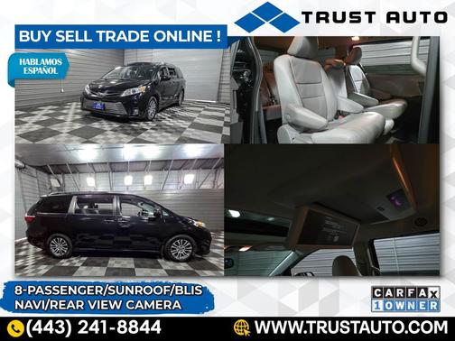 2018 Toyota Sienna XLE Premium