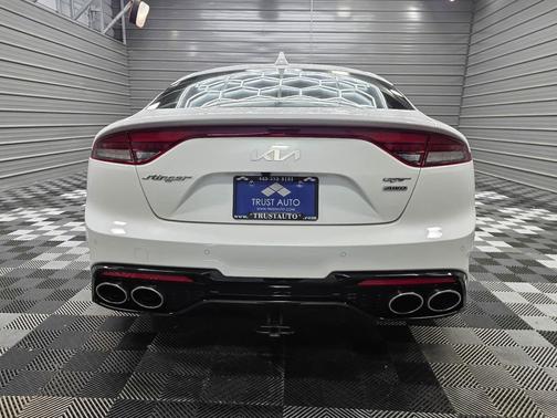 Snow White Pearl 2022 Kia Stinger GT2 AWD Luxury 4-Door Sedan