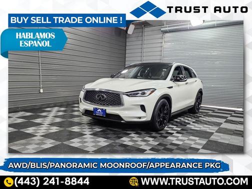 2021 INFINITI QX50 LUXE AWD SUV w/Appearance Pkg