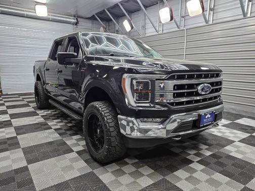 Agate Black Metallic 2021 Ford F-150 XLT